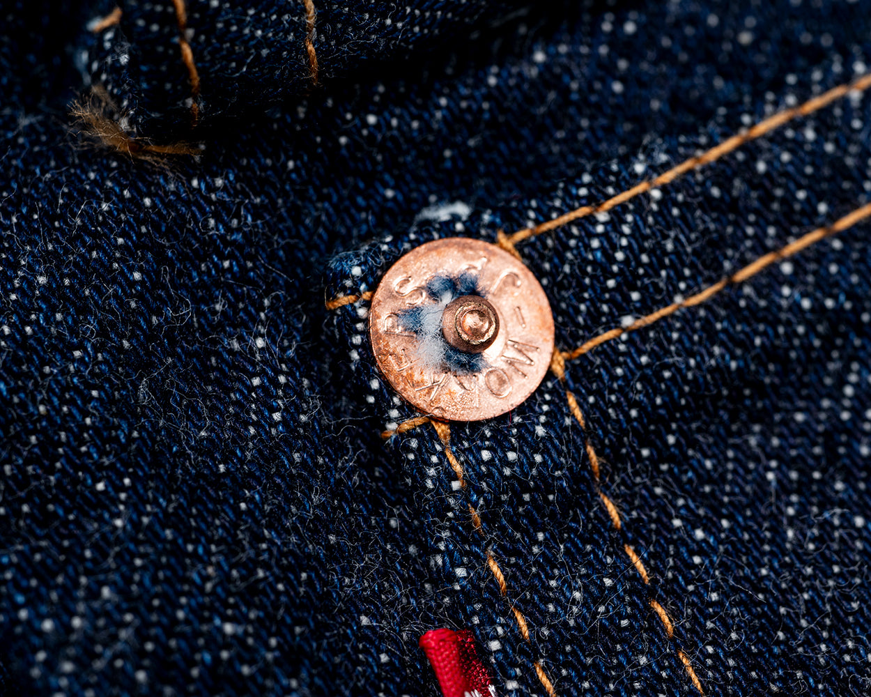 Lot 806XH, T-Back, 14.7 oz, Raw Denim
