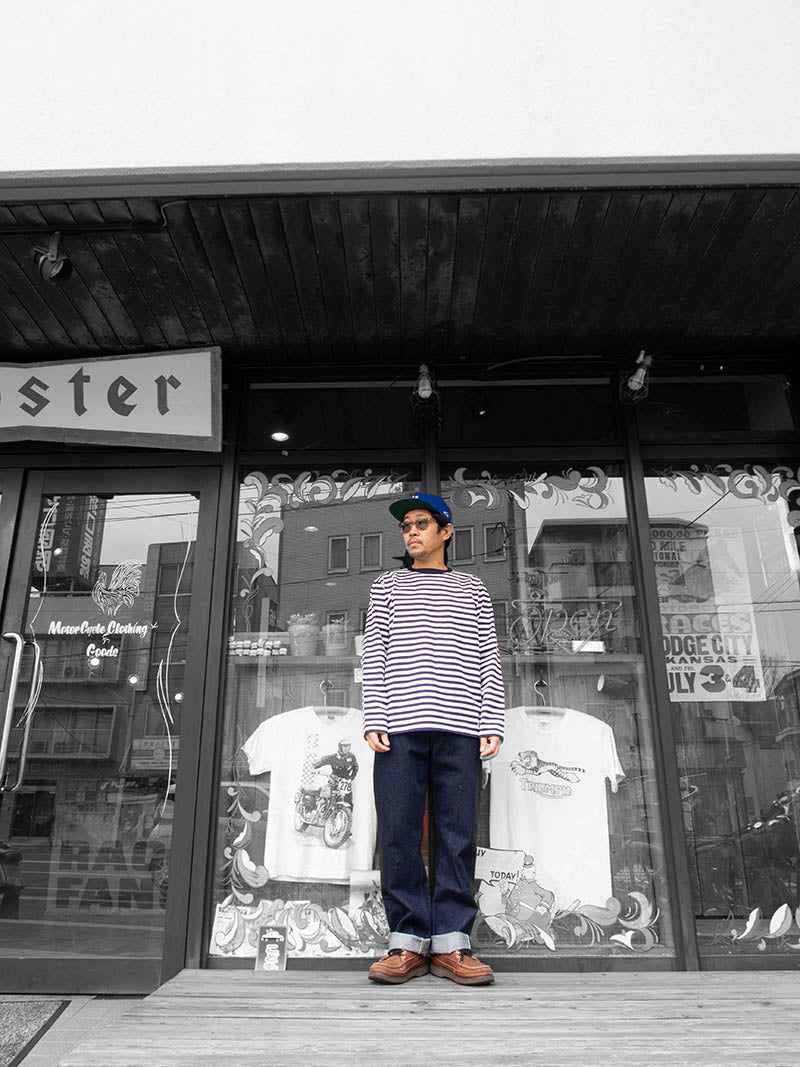 Border T, Long Sleeve,