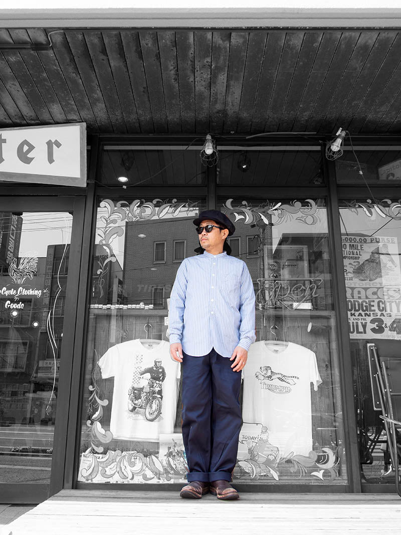 BAND COLLAR SHIRTS