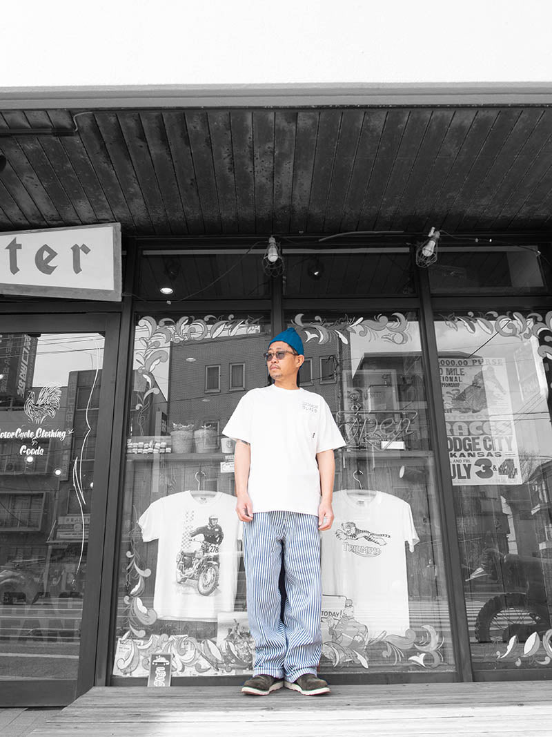 DRY COTTON PRINT TEE -Artwork by DISKAH-