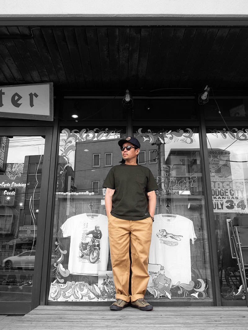 Classic Trousers -Khaki-