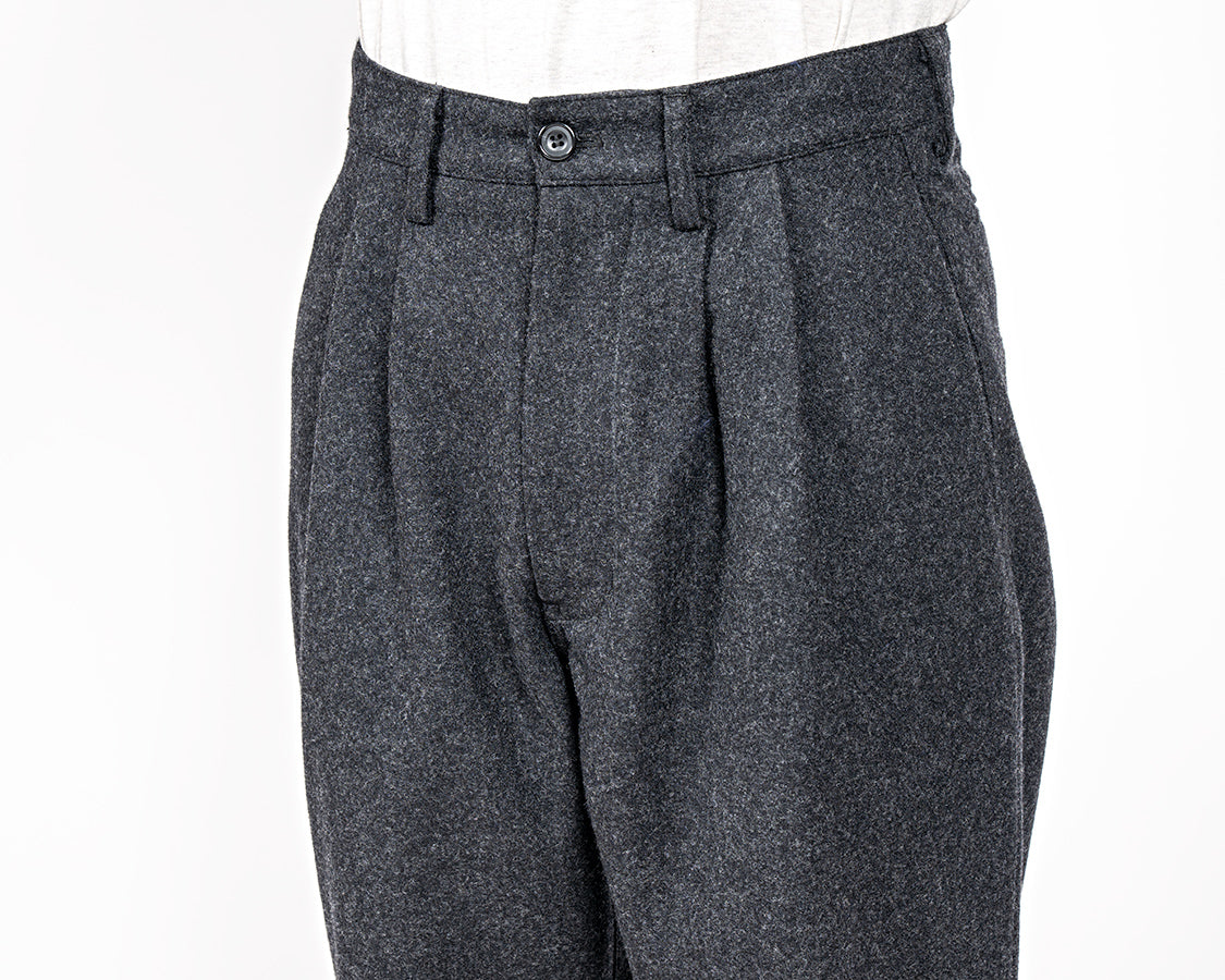 WORKERS Trousers, Wool Cotton Tweed