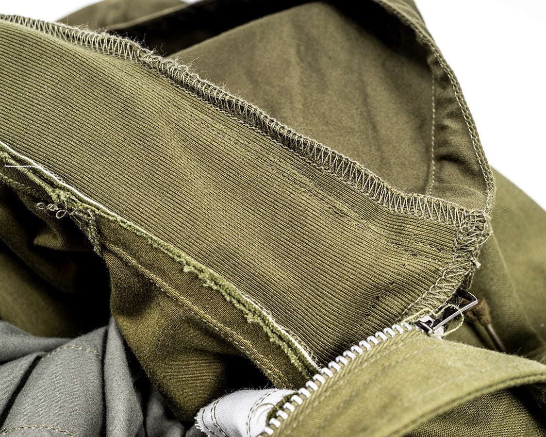 M-65 Field Jacket, Cotton Nylon Sateen, OD