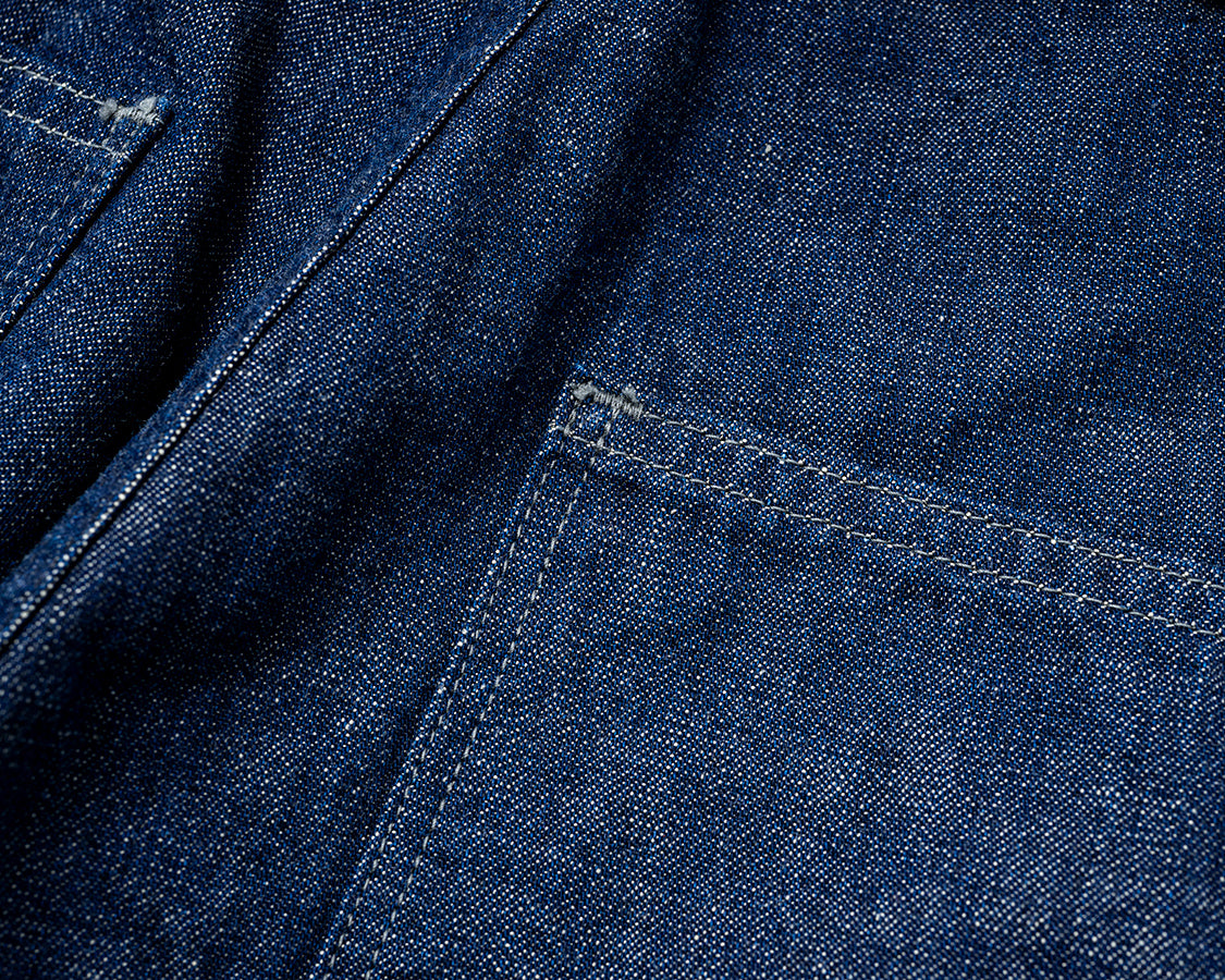 USN Baker Vintage Fit, Brown Back Denim