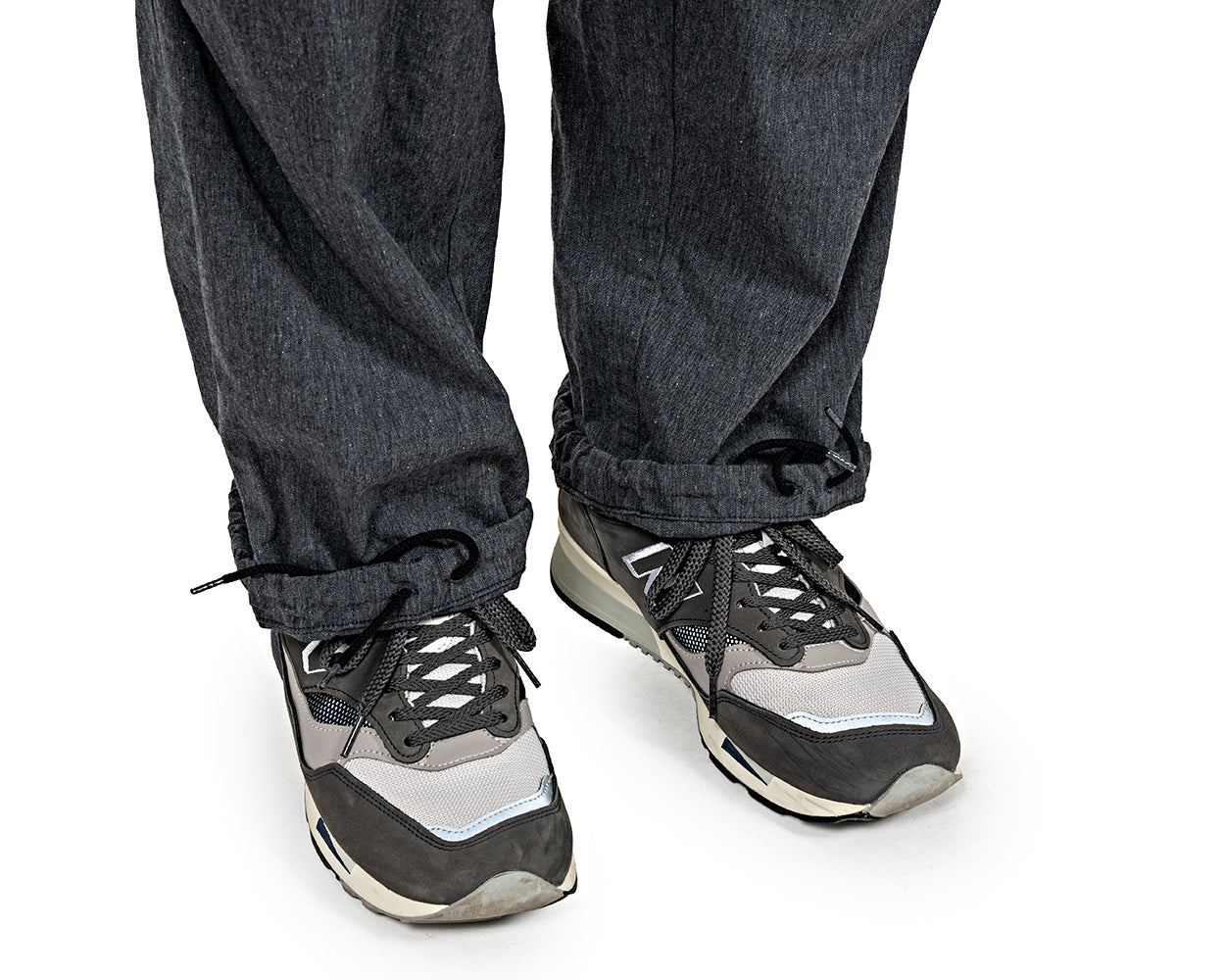 FWP Trousers, Black Chambray