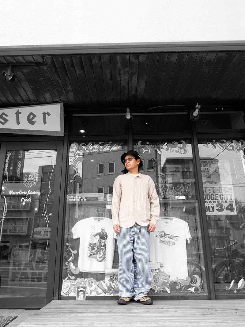 Band Collar Shirt