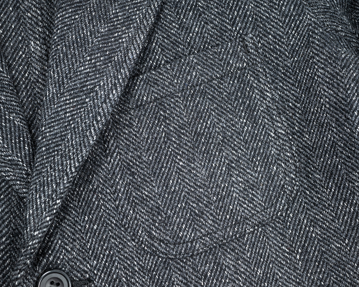 Lounge Jacket, Twisted Herringbone Tweed