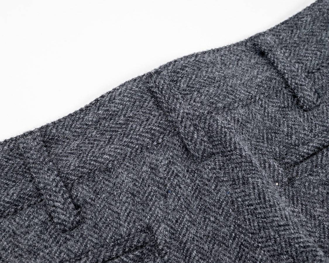 WORKERS Trousers, Wool Cotton Tweed