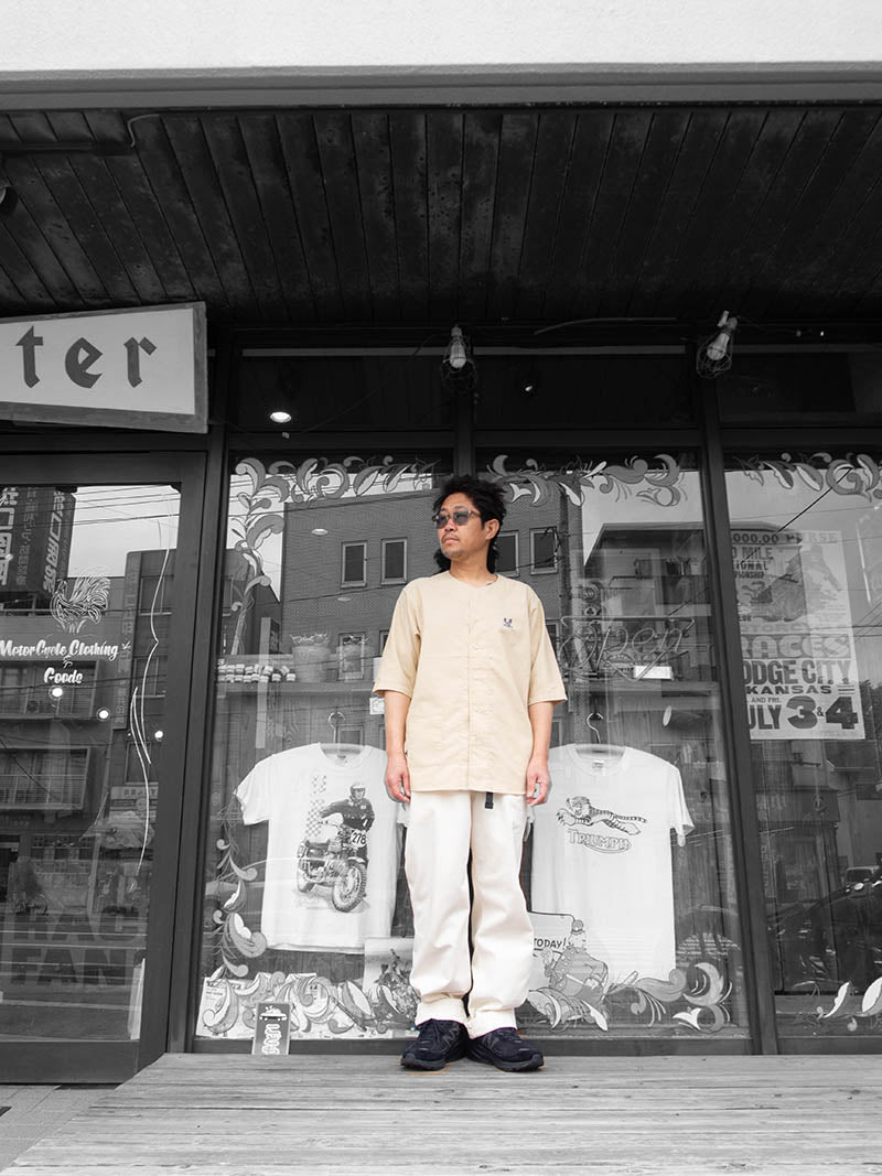 Stretch  Summer Coal 鯉口 Shirts