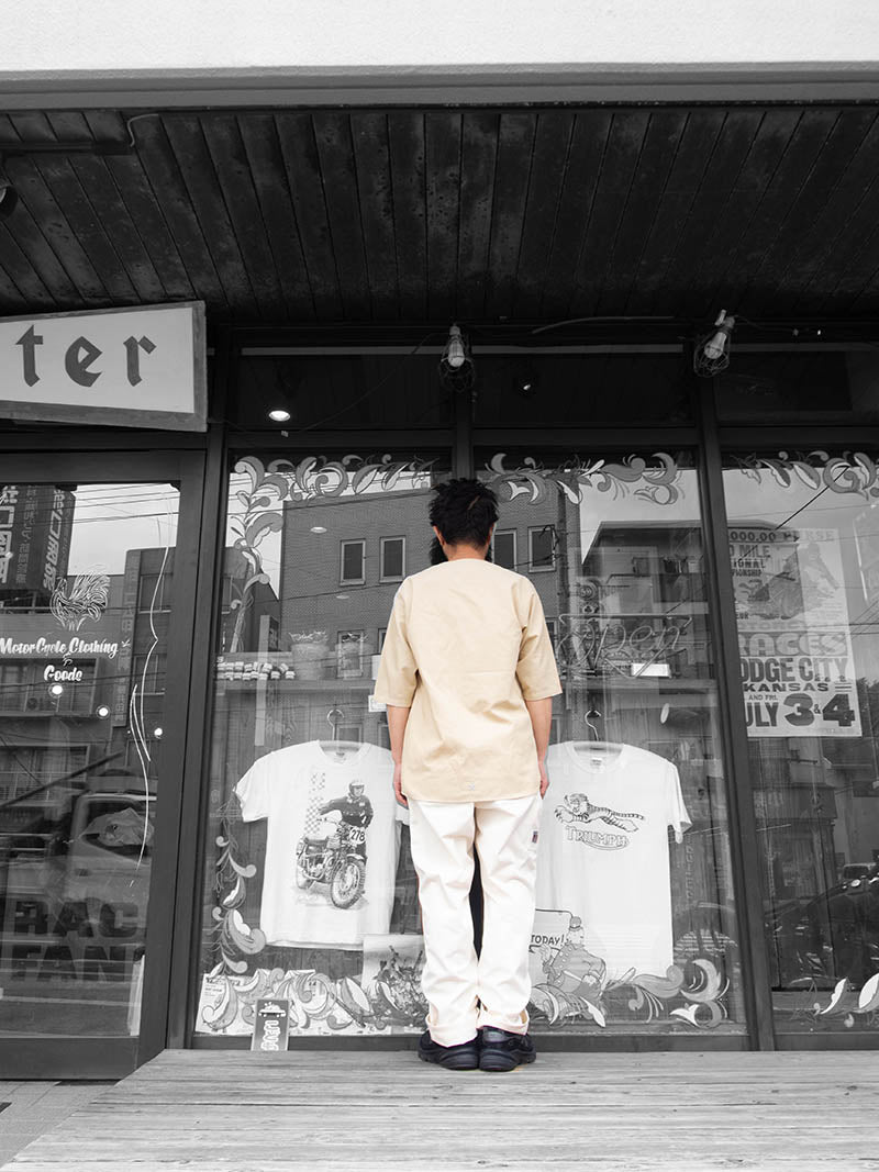 Stretch  Summer Coal 鯉口 Shirts