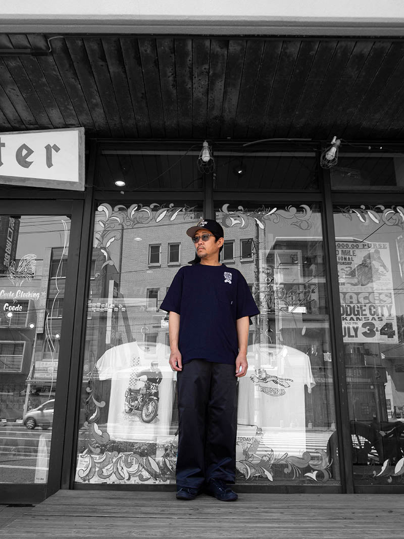 "DOGTOWN x BLUCO" Pocket Tee -GONZ-
