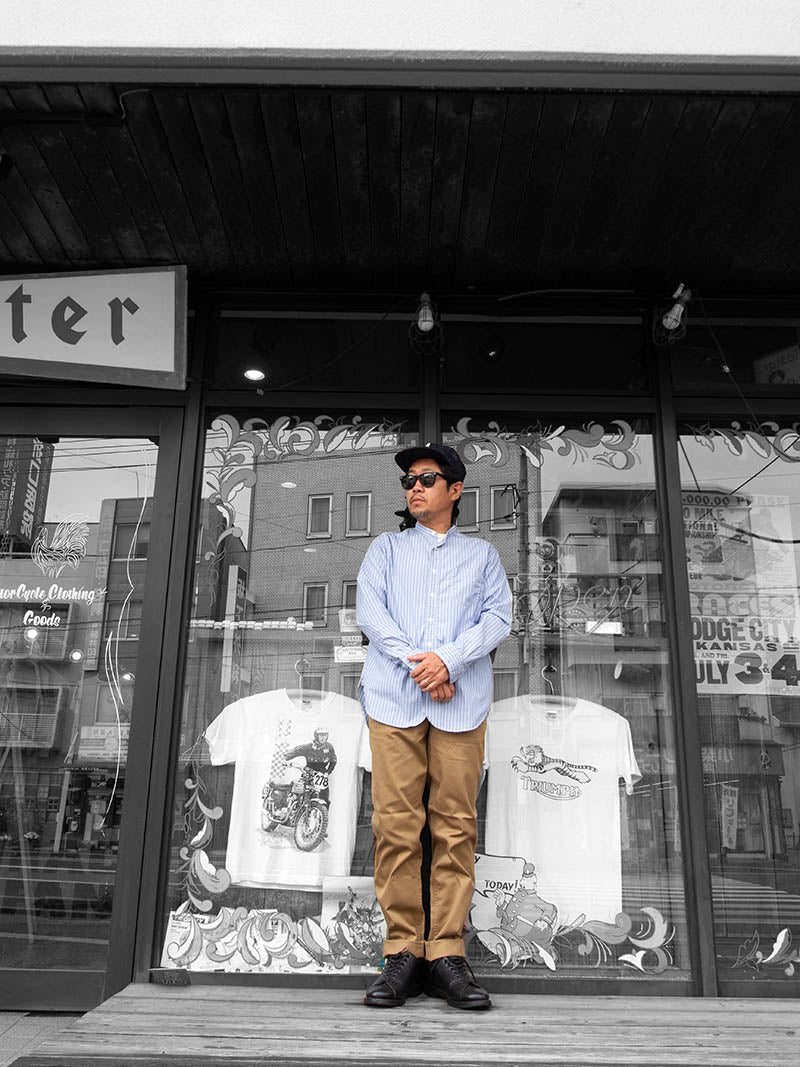 BAND COLLAR SHIRTS