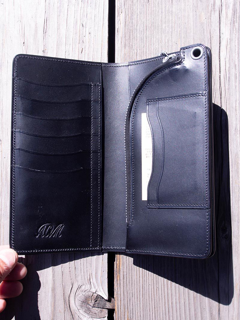 ACV-W01S UK BRIDLE LEATHER LONG WALLET