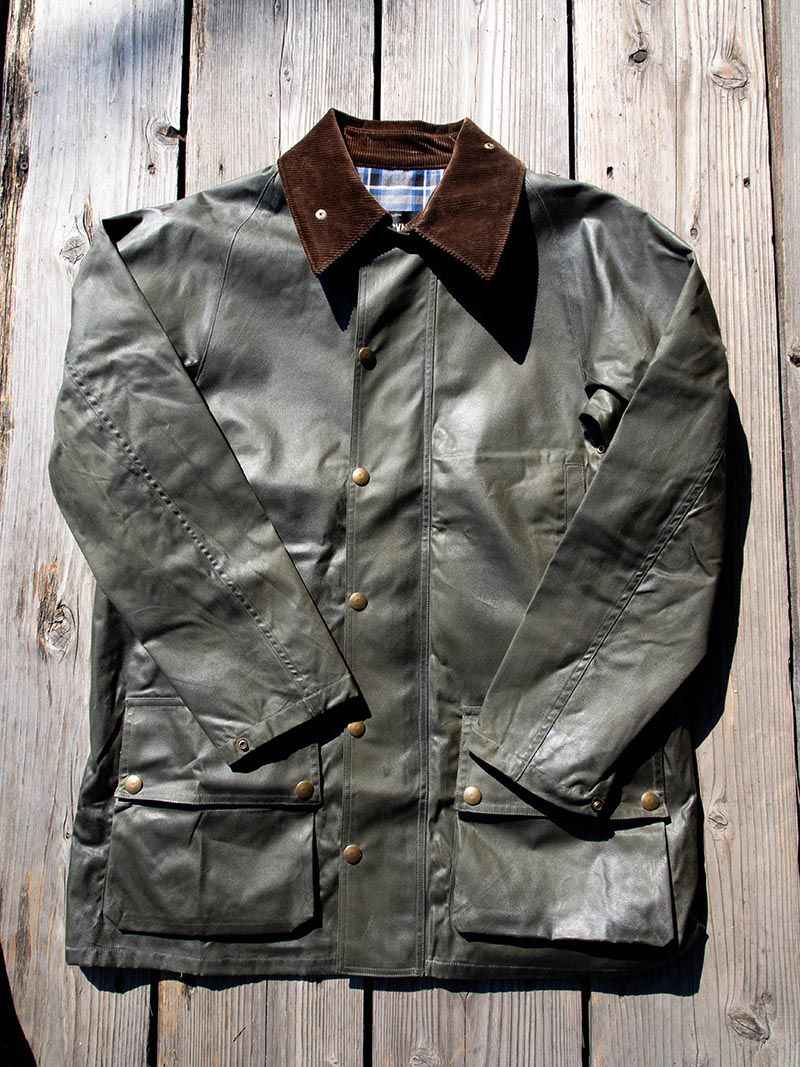 ACV-WX04 WAXED COTTON BRISTOL JACKET -Olive-