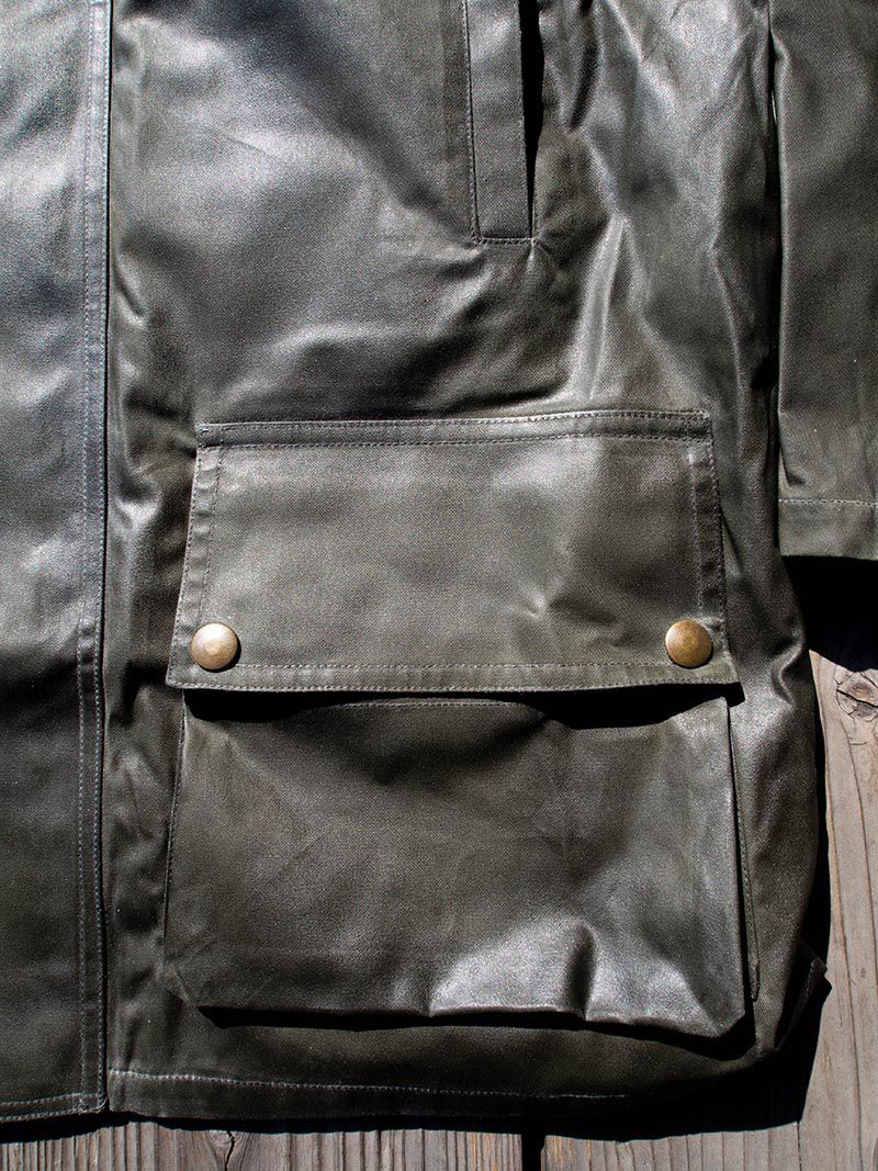 ACV-WX04 WAXED COTTON BRISTOL JACKET -Olive-