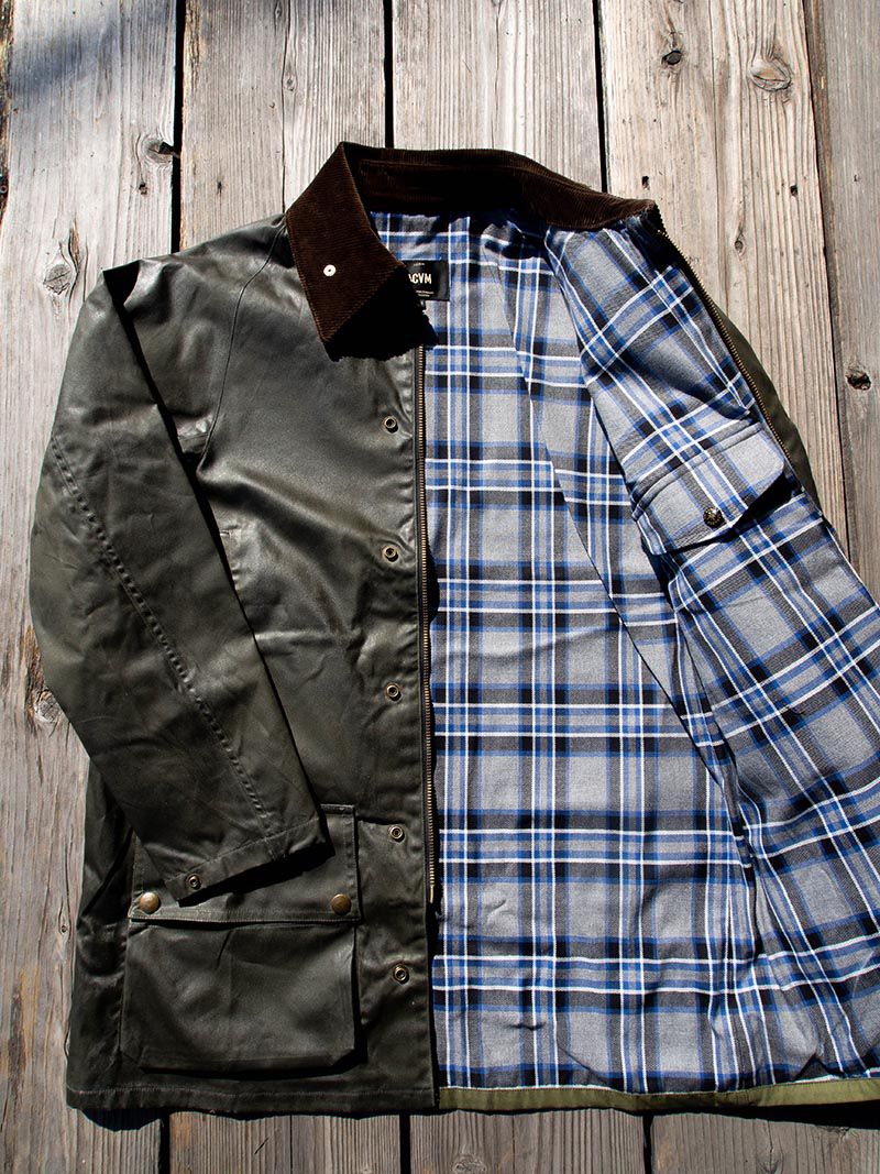 ACV-WX04 WAXED COTTON BRISTOL JACKET -Olive-