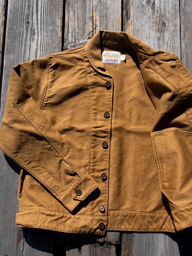 A-1 Moleskin Jacket -Camel-