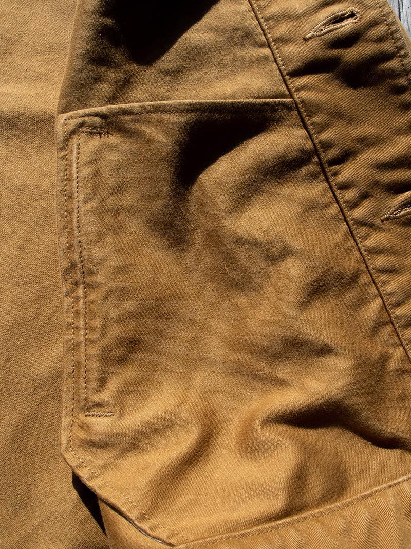 A-1 Moleskin Jacket -Camel-