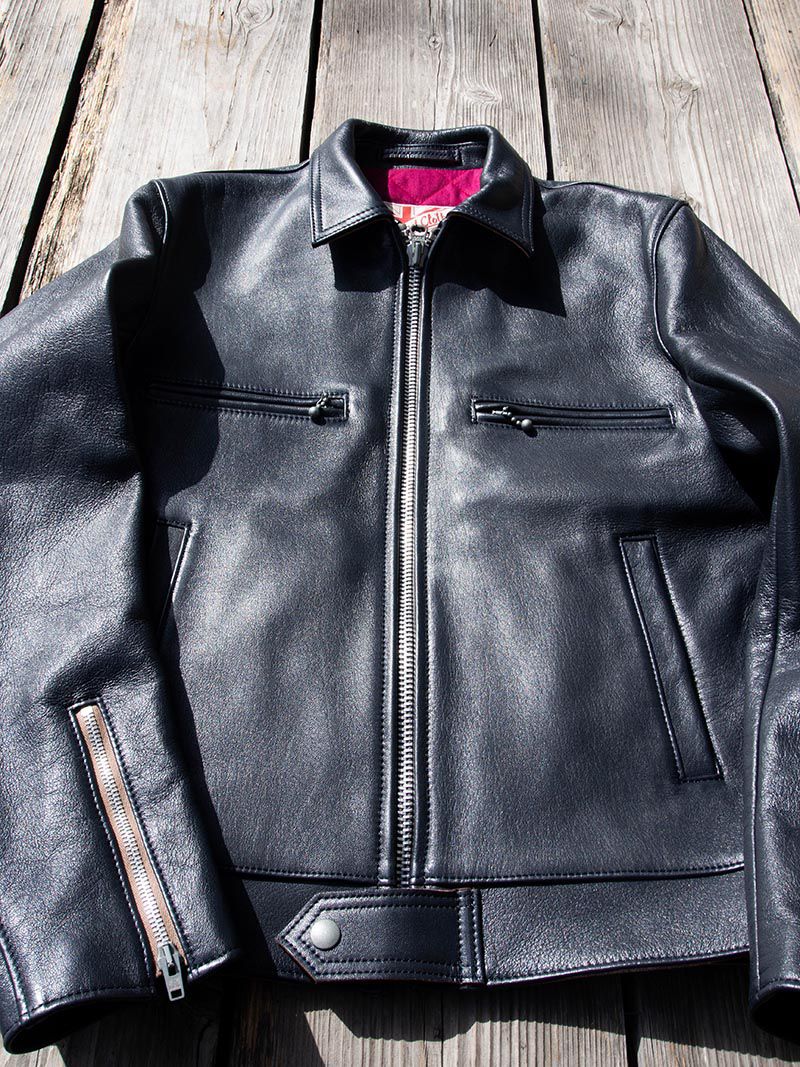 AD-12 SHEEPSKIN JSR JACKET -Dark Blue-
