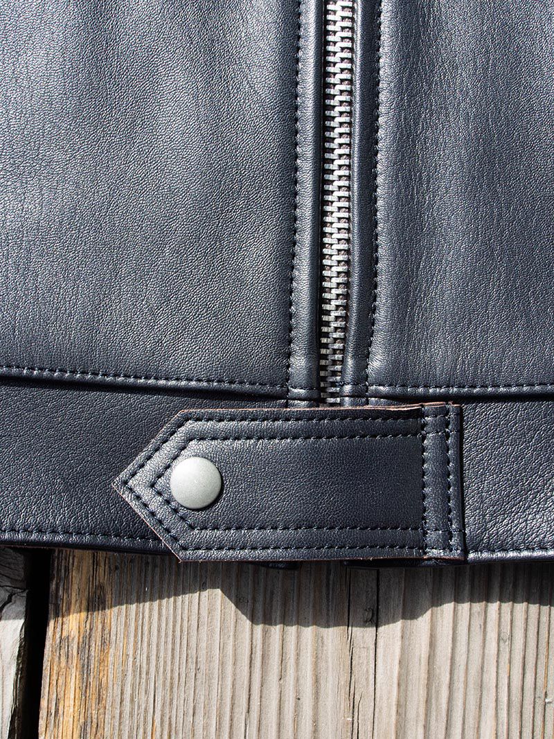 AD-12 SHEEPSKIN JSR JACKET -Dark Blue-