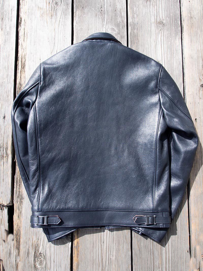 AD-12 SHEEPSKIN JSR JACKET -Dark Blue-