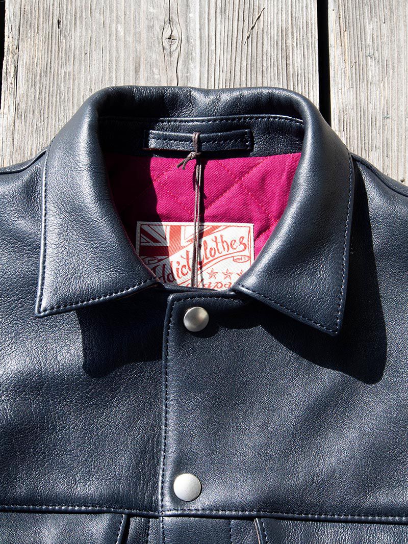 AD-08 SHEEPSKIN GRANADA JACKET -Dark Blue-