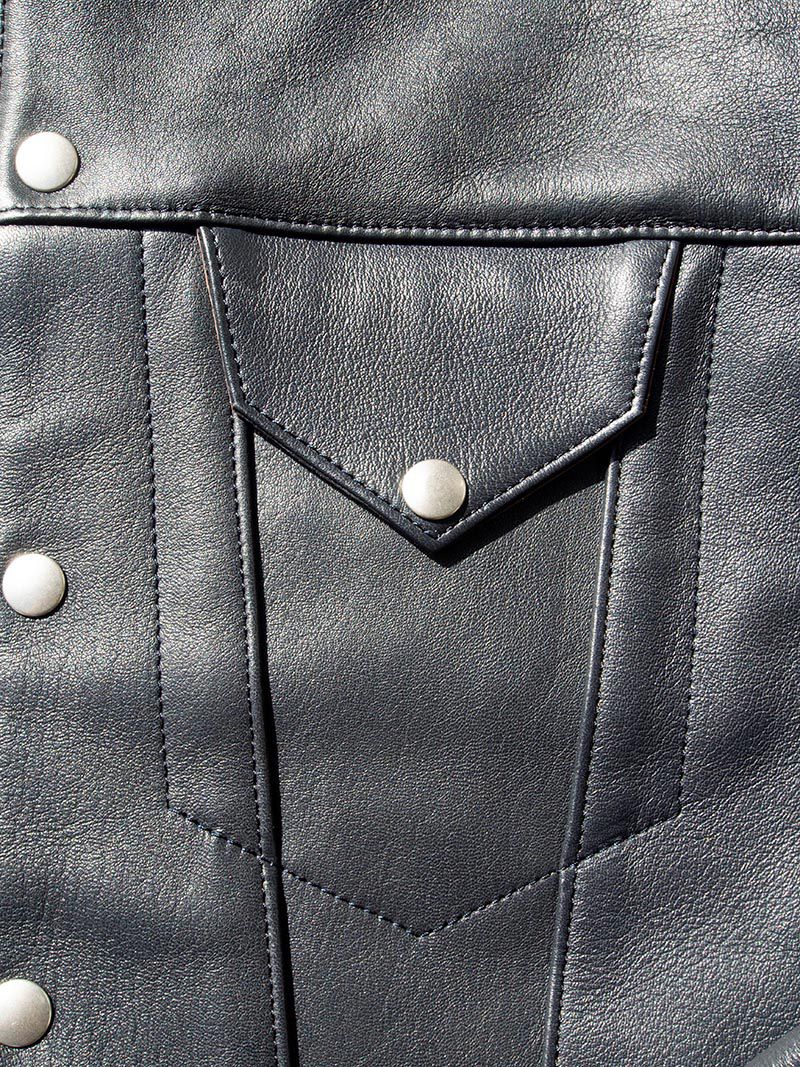 AD-08 SHEEPSKIN GRANADA JACKET -Dark Blue-