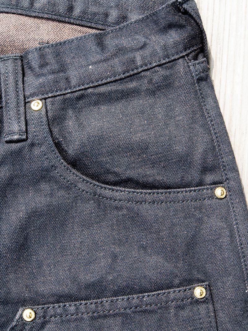 1908 W KNEE NARROW BLACKIE DENIM