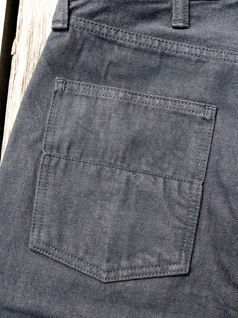 1908 W KNEE NARROW BLACKIE DENIM