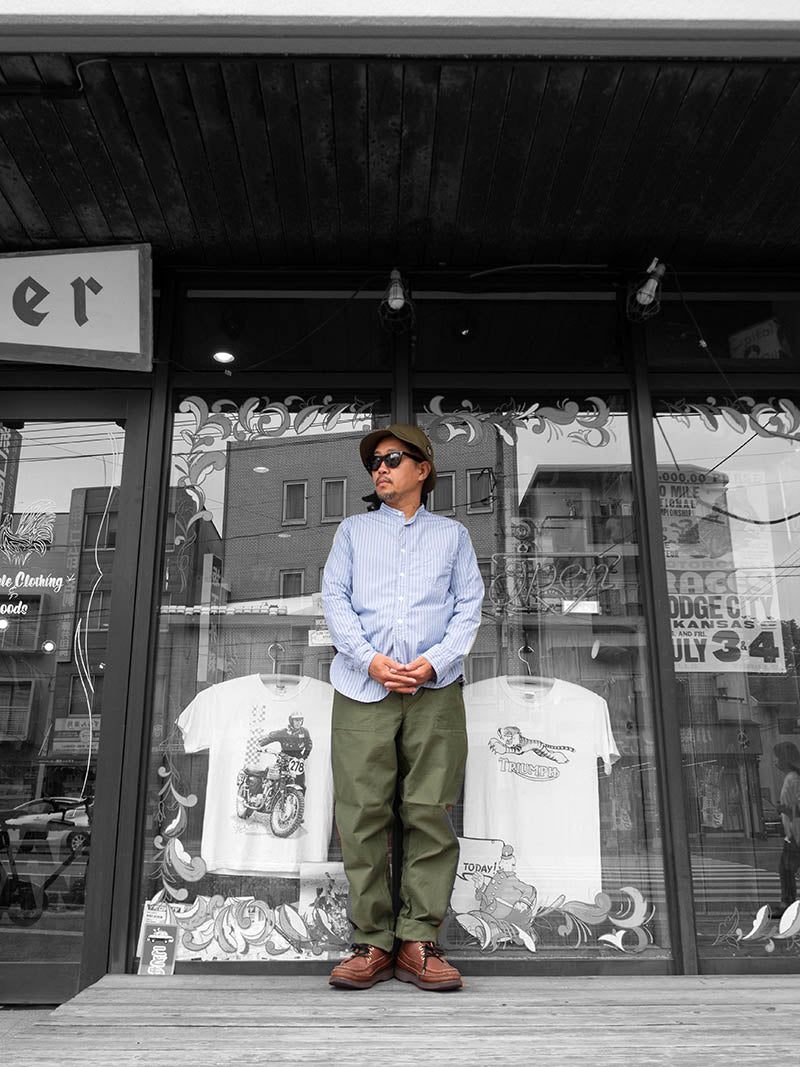 USN Baker Slim Fit, Reversed Sateen