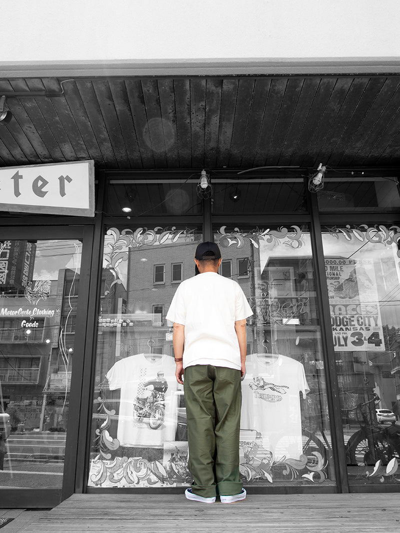 TOUGHT NECK S/S Tee -Checker Flag-