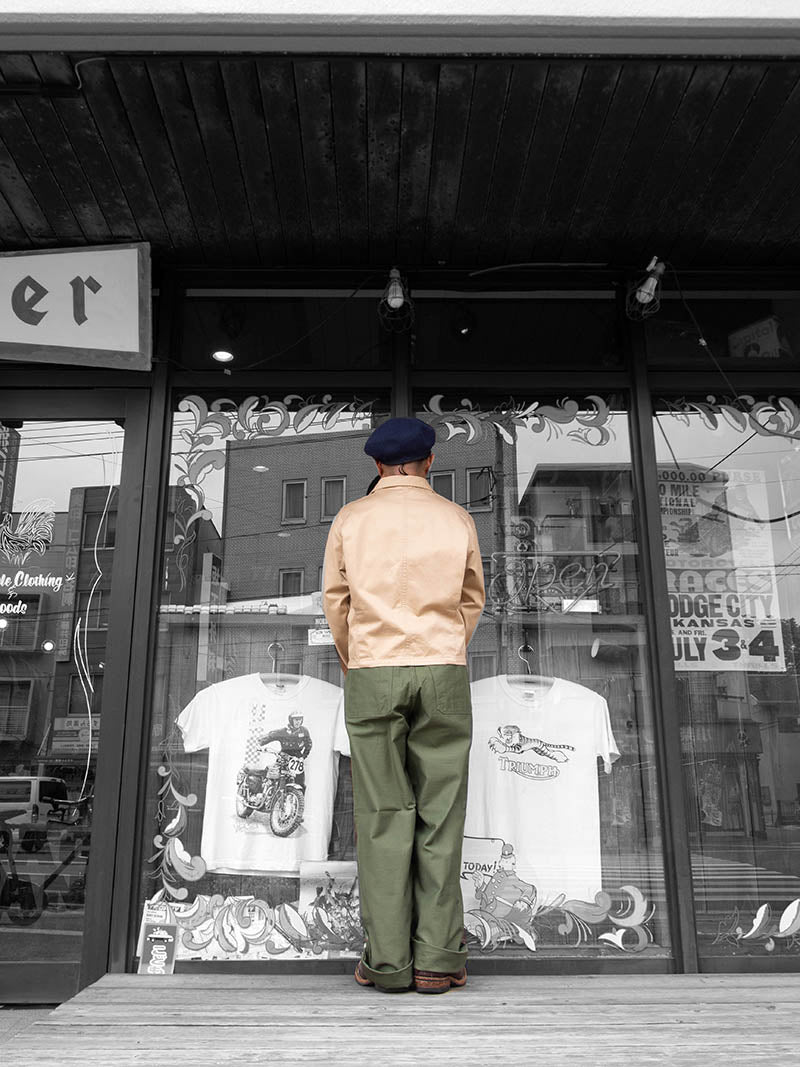 USN Baker Vintage Fit, Reversed Sateen