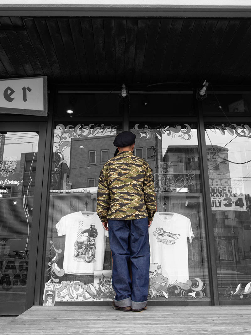 USN Baker Vintage Fit, Brown Back Denim