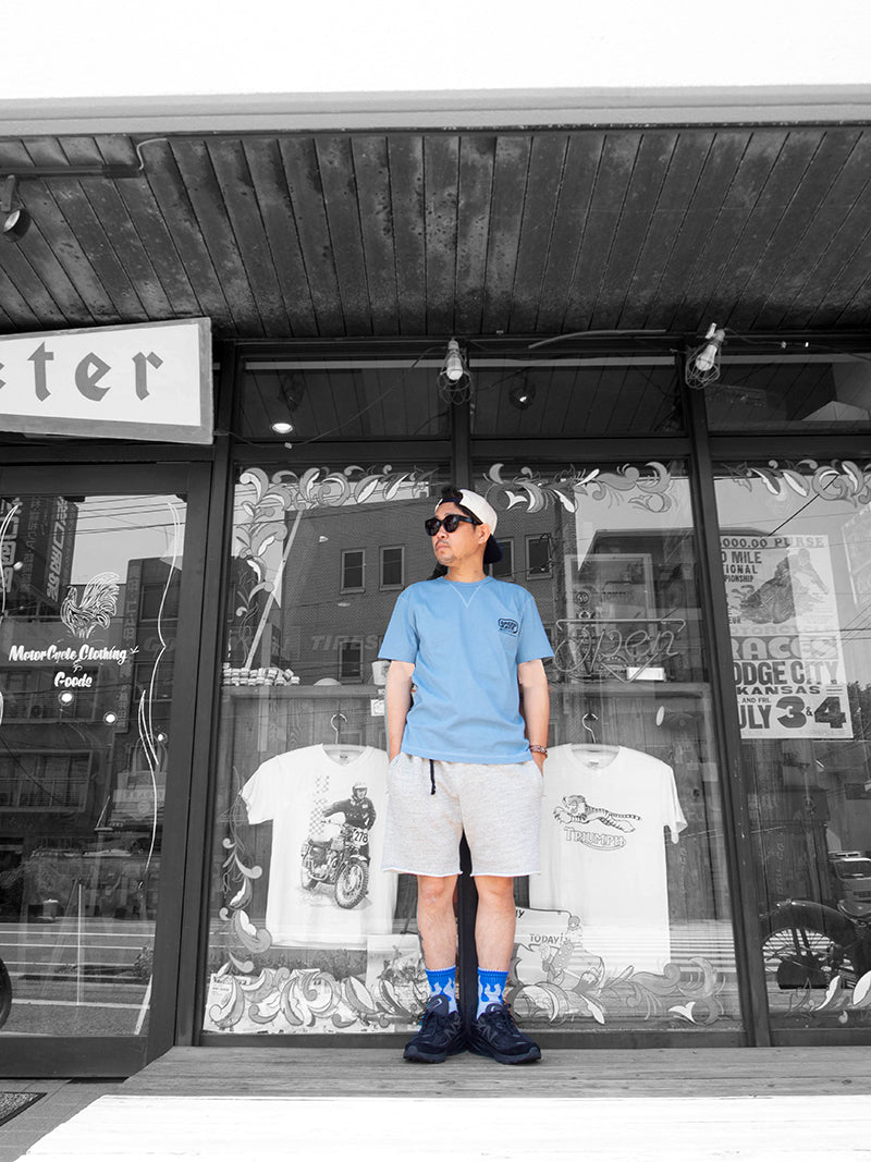 COTTON SHORTS -Zipper Pocket-