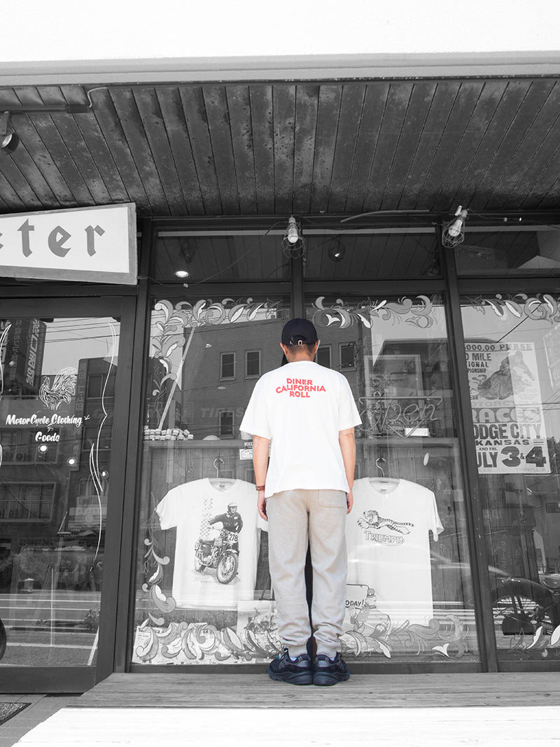 COTTON SWEAT PANTS -Zipper Pocket-