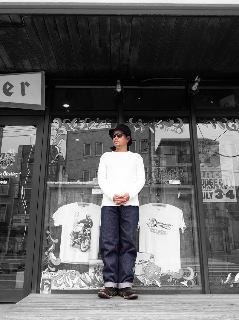 WAFFLE TOUGH-NECK L/S