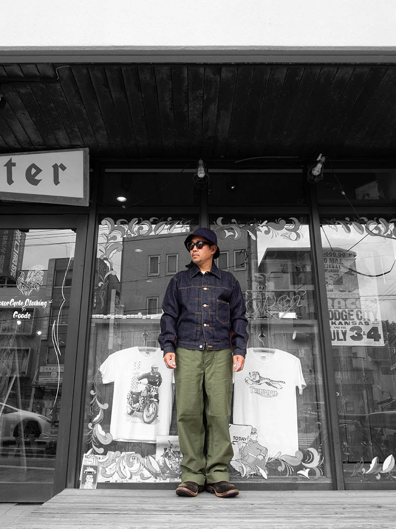 SBJ-145-301 JUNBO 14.5oz 1st JACKET WWⅡ