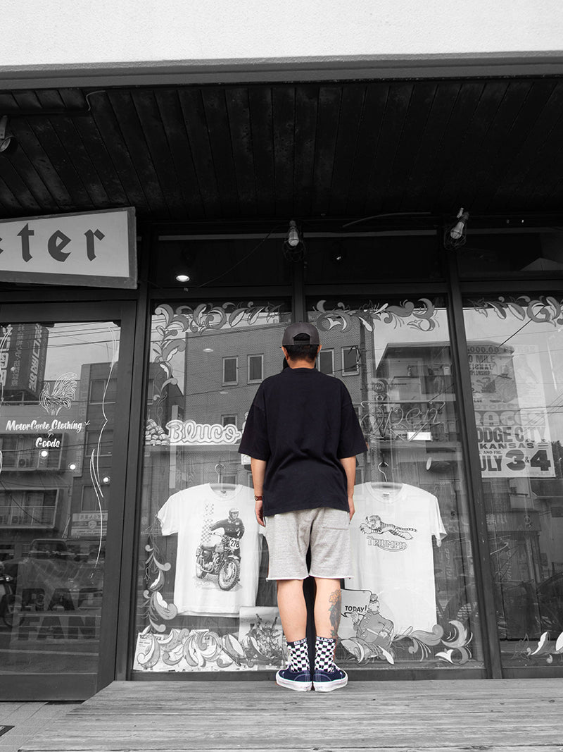 RAMEN&DESTROY×BLUCO Pigment Over Tee