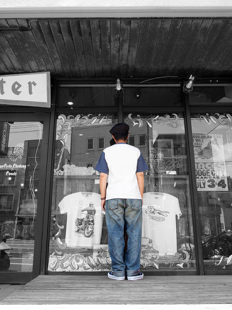 COZUN S/S RINGER Tee -Sun your buns beach-