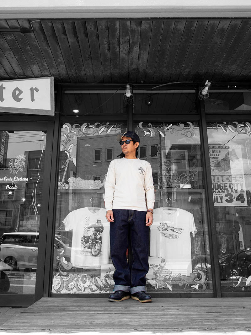 COZUN L/S GUSSET Tee -BONSAI-DO-