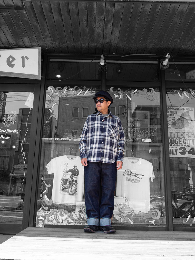 BIG MAC×BARNS Flannel L/S Shirts