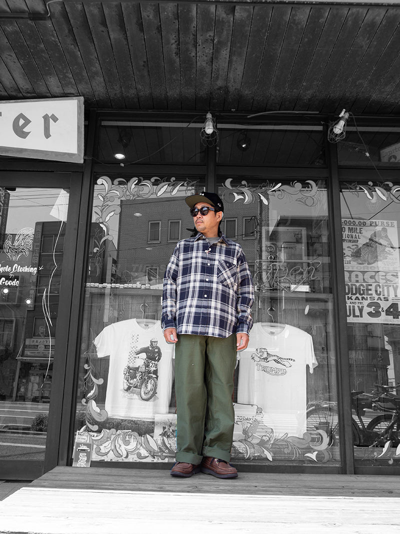 BIG MAC×BARNS Flannel L/S Shirts