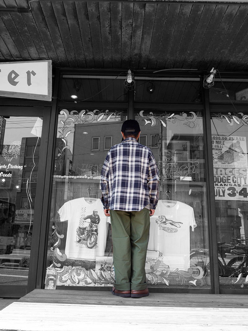 BIG MAC×BARNS Flannel L/S Shirts