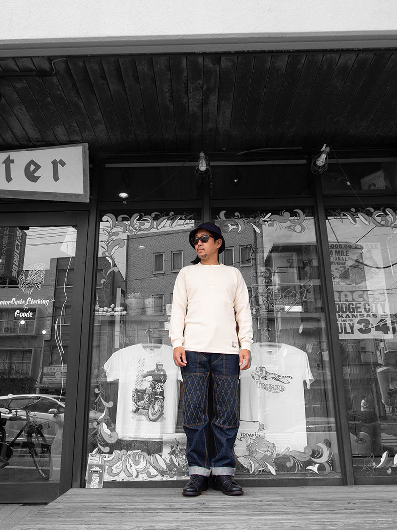 HENRY NECK THERMAL SHIRT