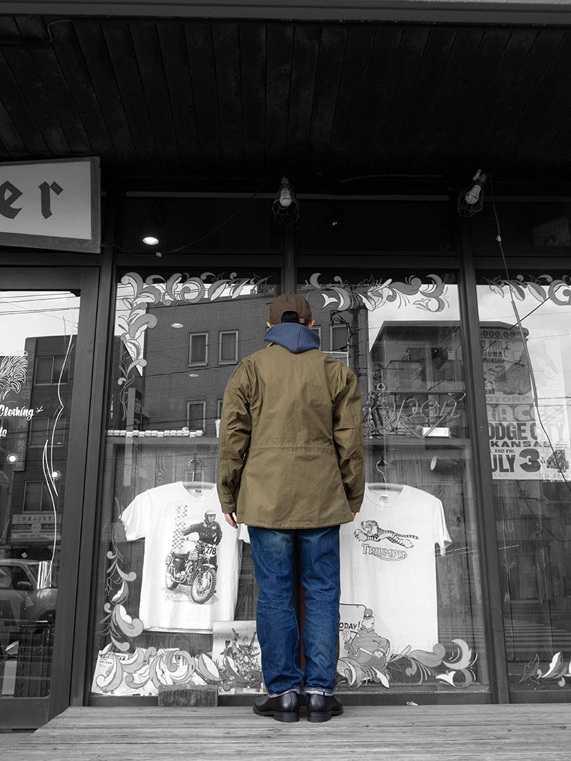 M-65 Field Jacket, Cotton Nylon Sateen, OD