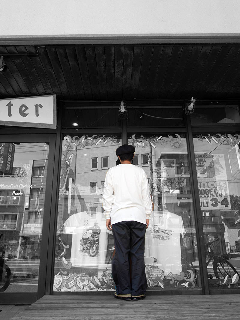 Print L/S Tee -MR-