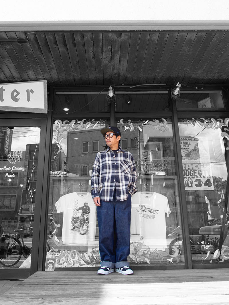 BIG MAC×BARNS Flannel L/S Shirts