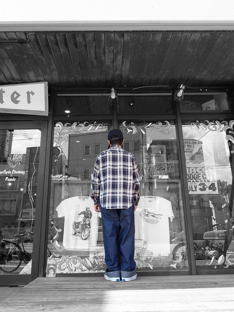 BIG MAC×BARNS Flannel L/S Shirts