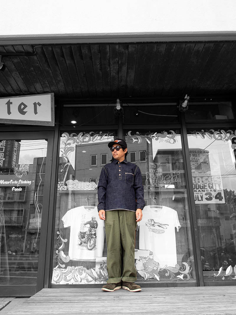 G-3 DENIM P/O JACKET