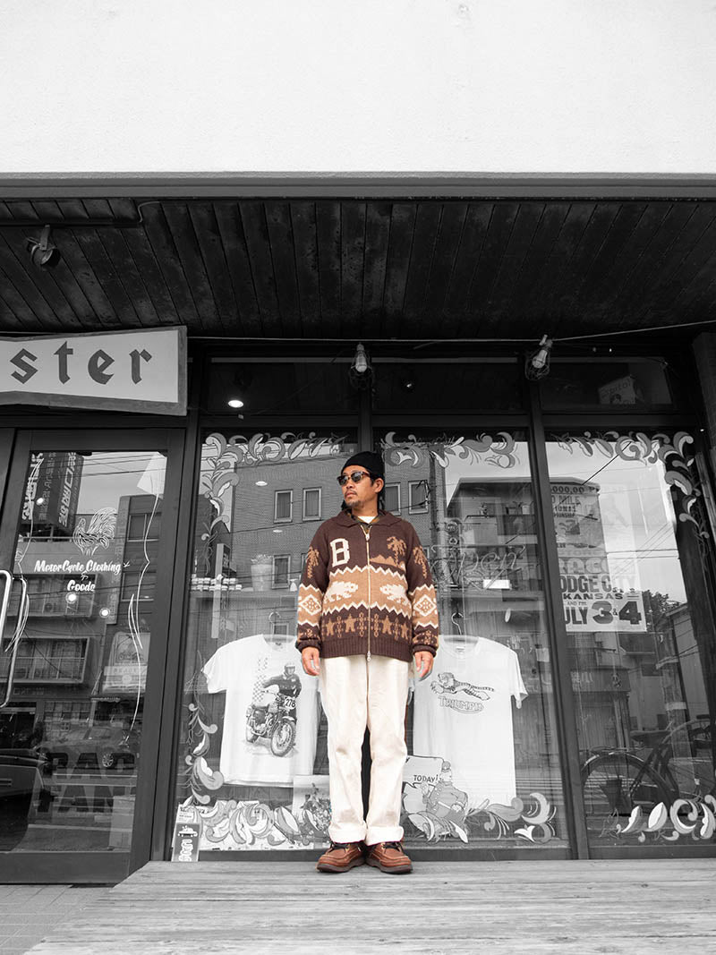 Zip Up Cowichan Cardigan